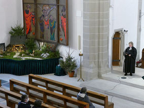 Weihnachtsfrieden in Naumburg (Foto: Karl-Franz Thiede)